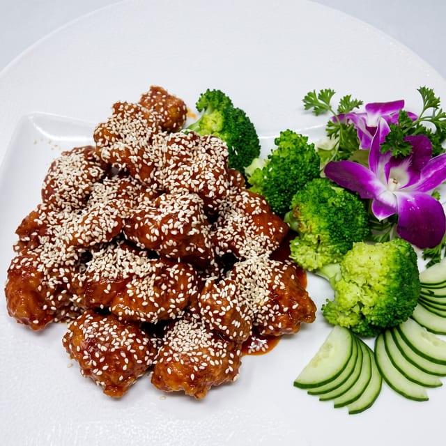 Sesame Chicken.