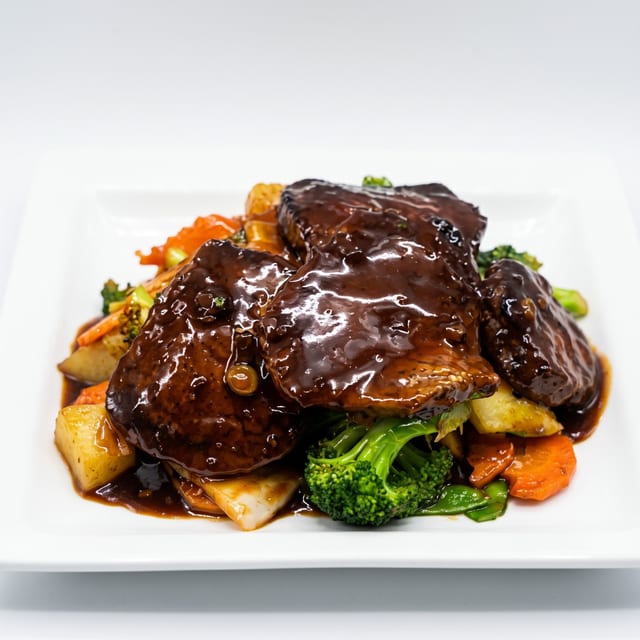Gold Coin Steak.