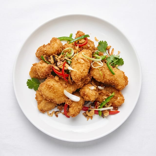 Chicken Tenders with Peppery Salt.