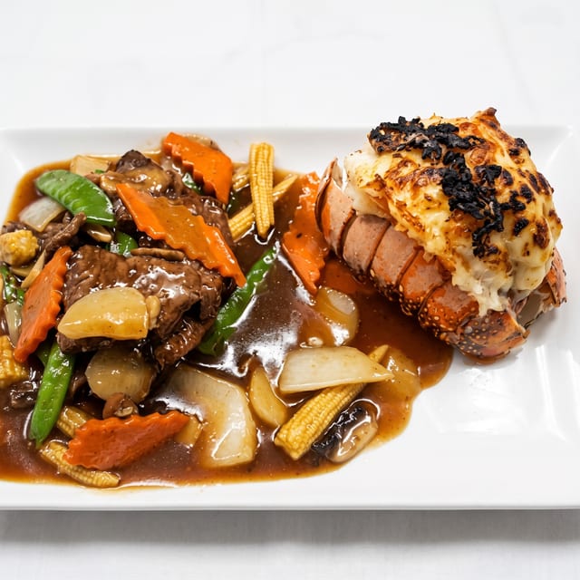 Chinese Surf and Turf.