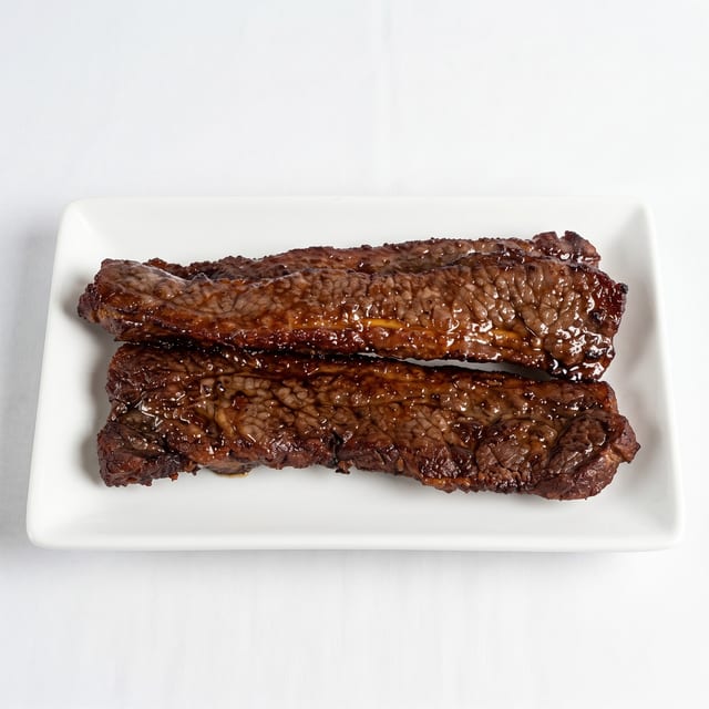 Satay Beef on Skewers.